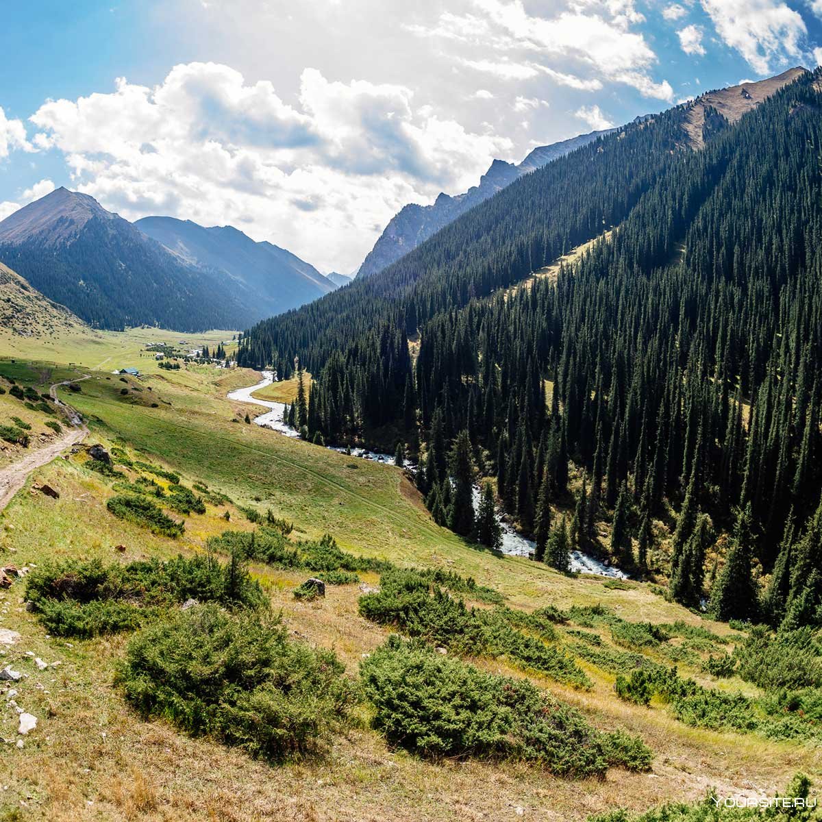 Высокогорная Долина Каркара Кыргызстан