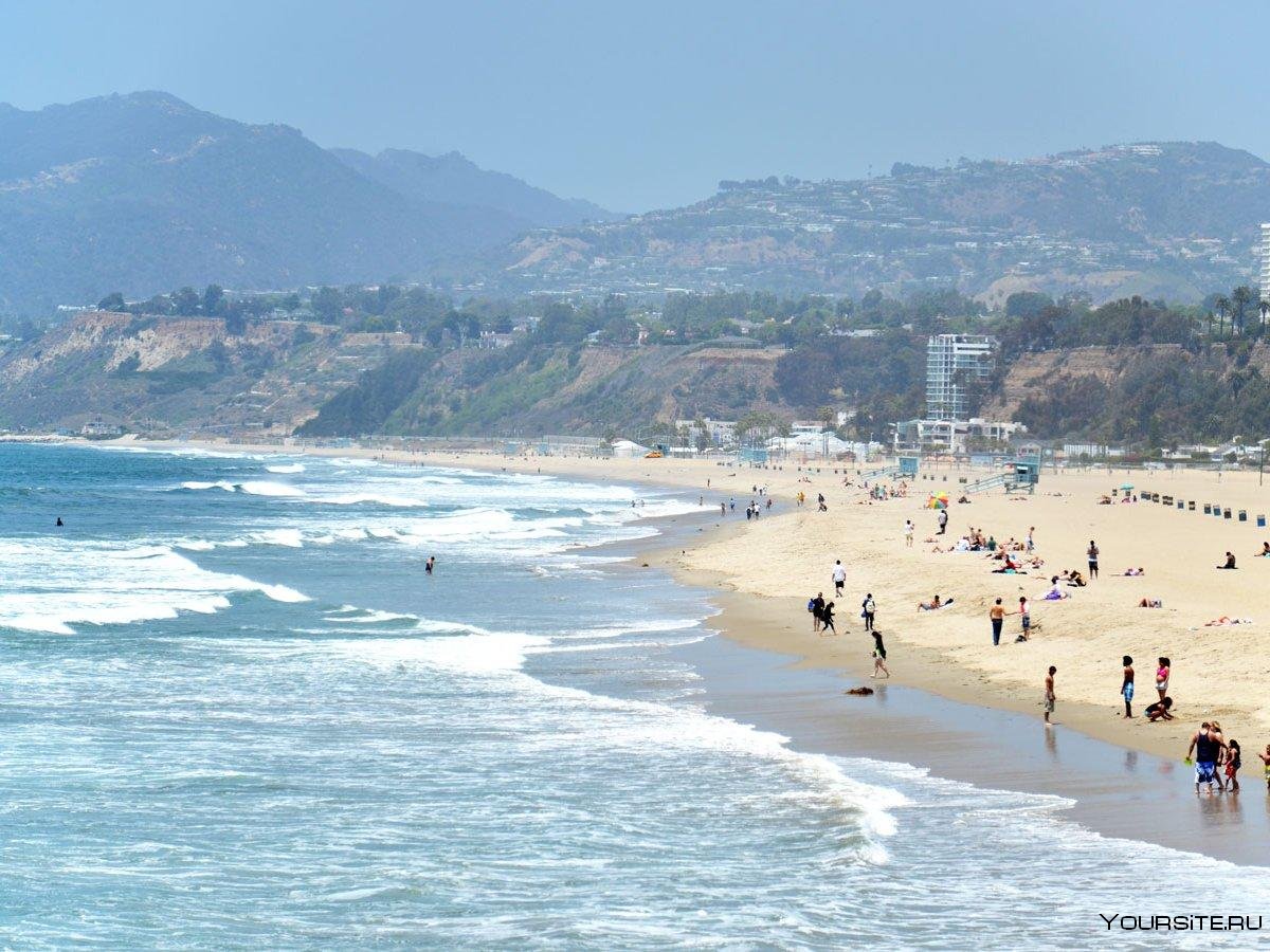 Лос Анджелес пляж набережная
