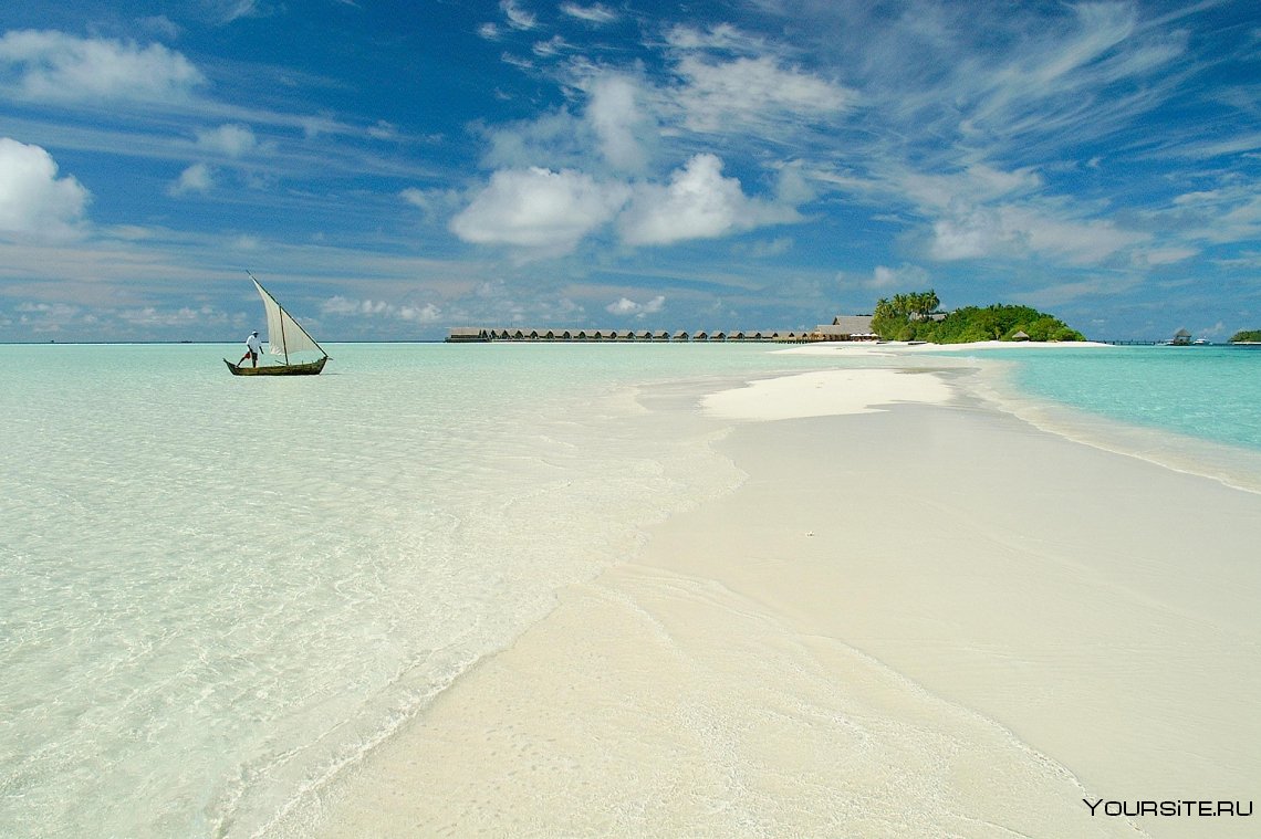 Мальдивы пляж Кокоа Айлэнд