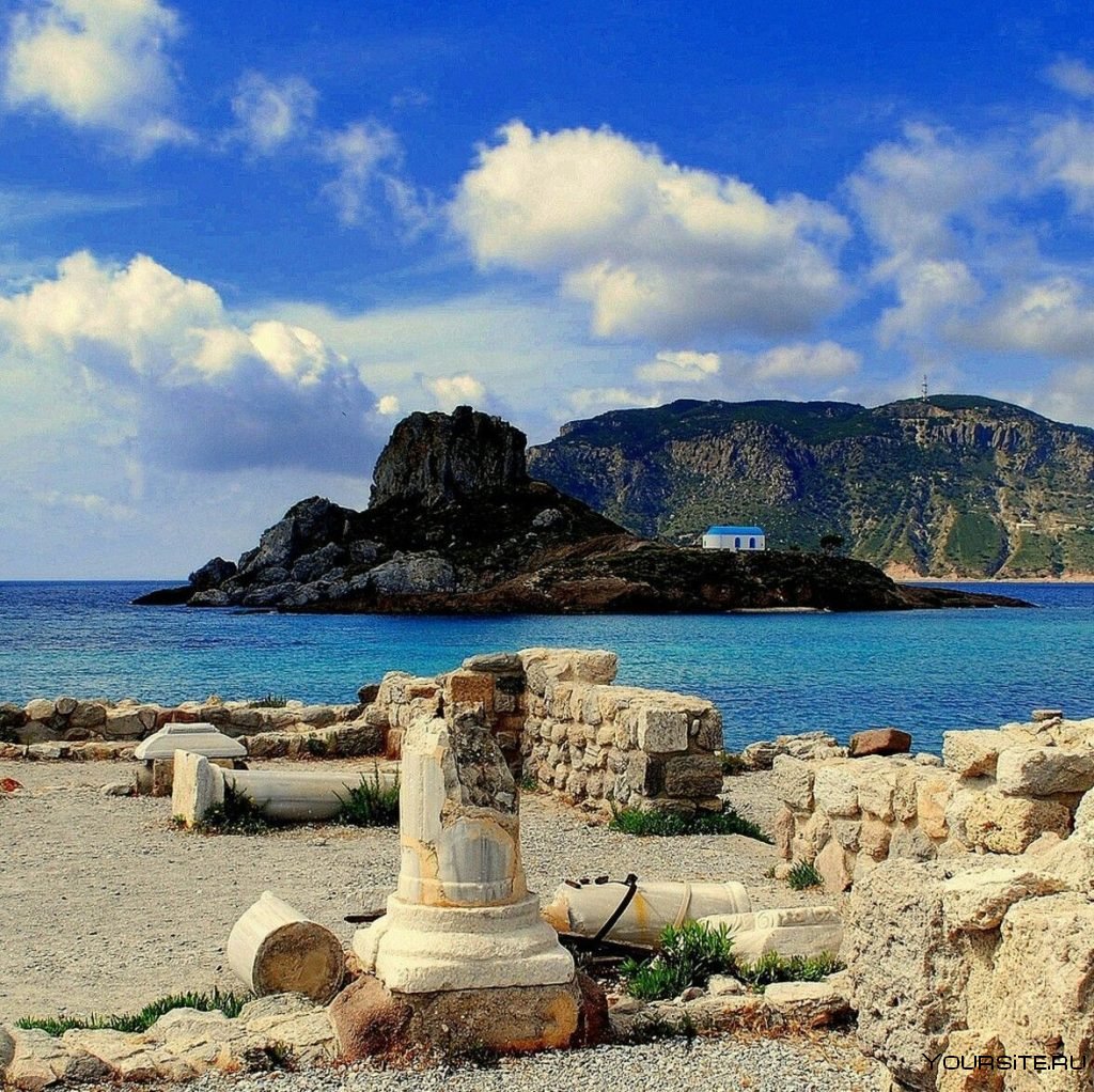 Греческий остров Астипалея дороги
