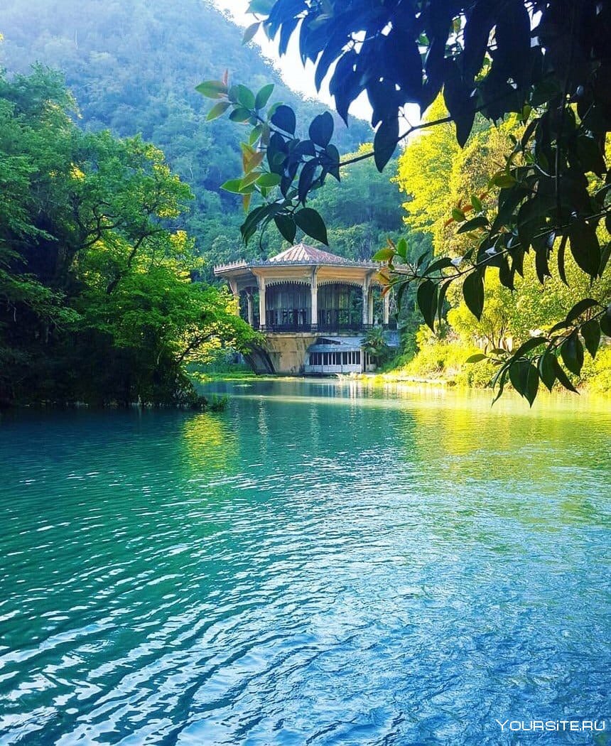 Озеро Псырцха Абхазия