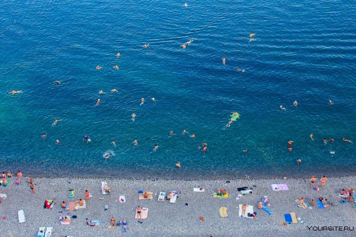 Пляж Пицунда Абхазия