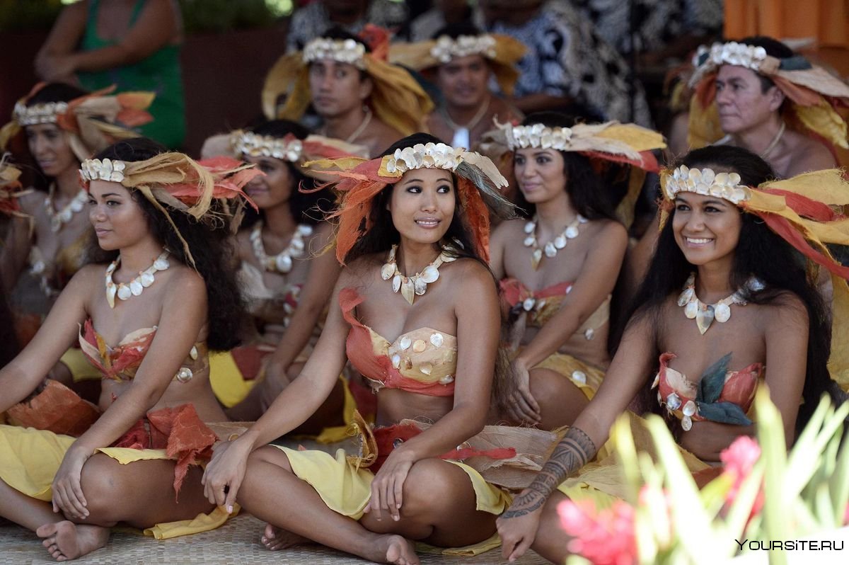 Таити девушки аборигенки