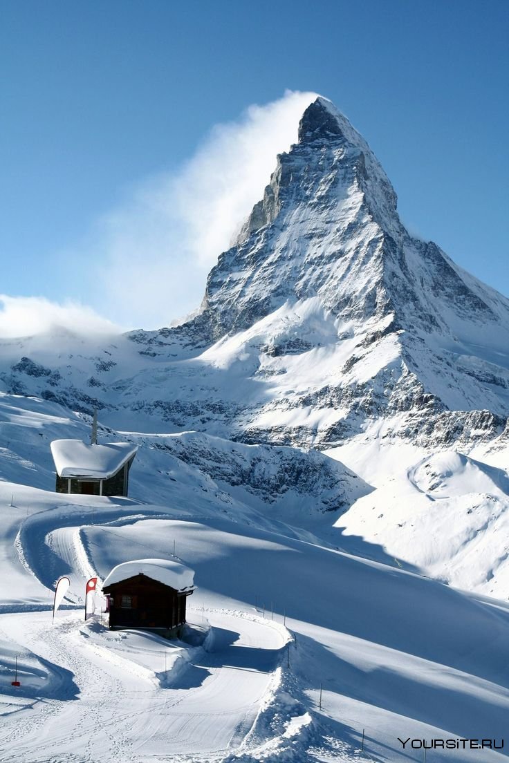 Альпы Швейцария гора Matterhorn