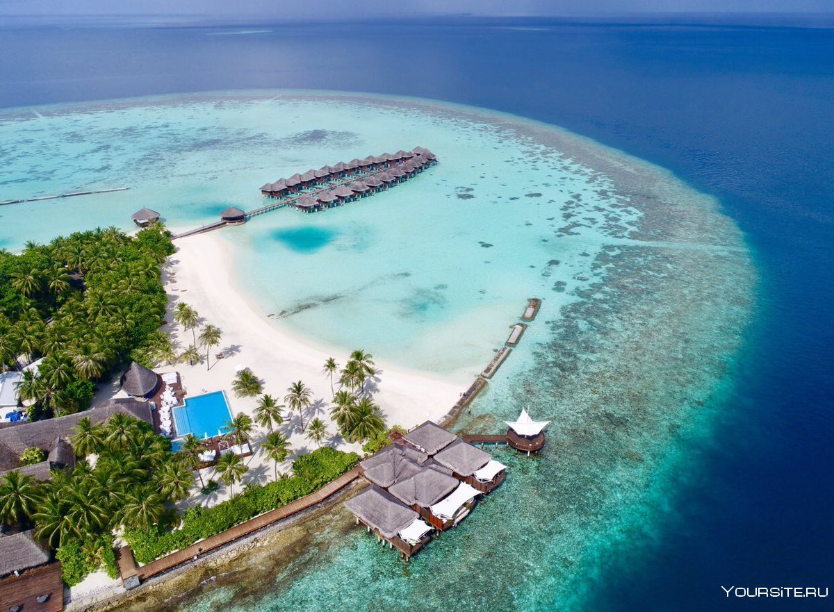 Sandbank Мальдивы остров пикник