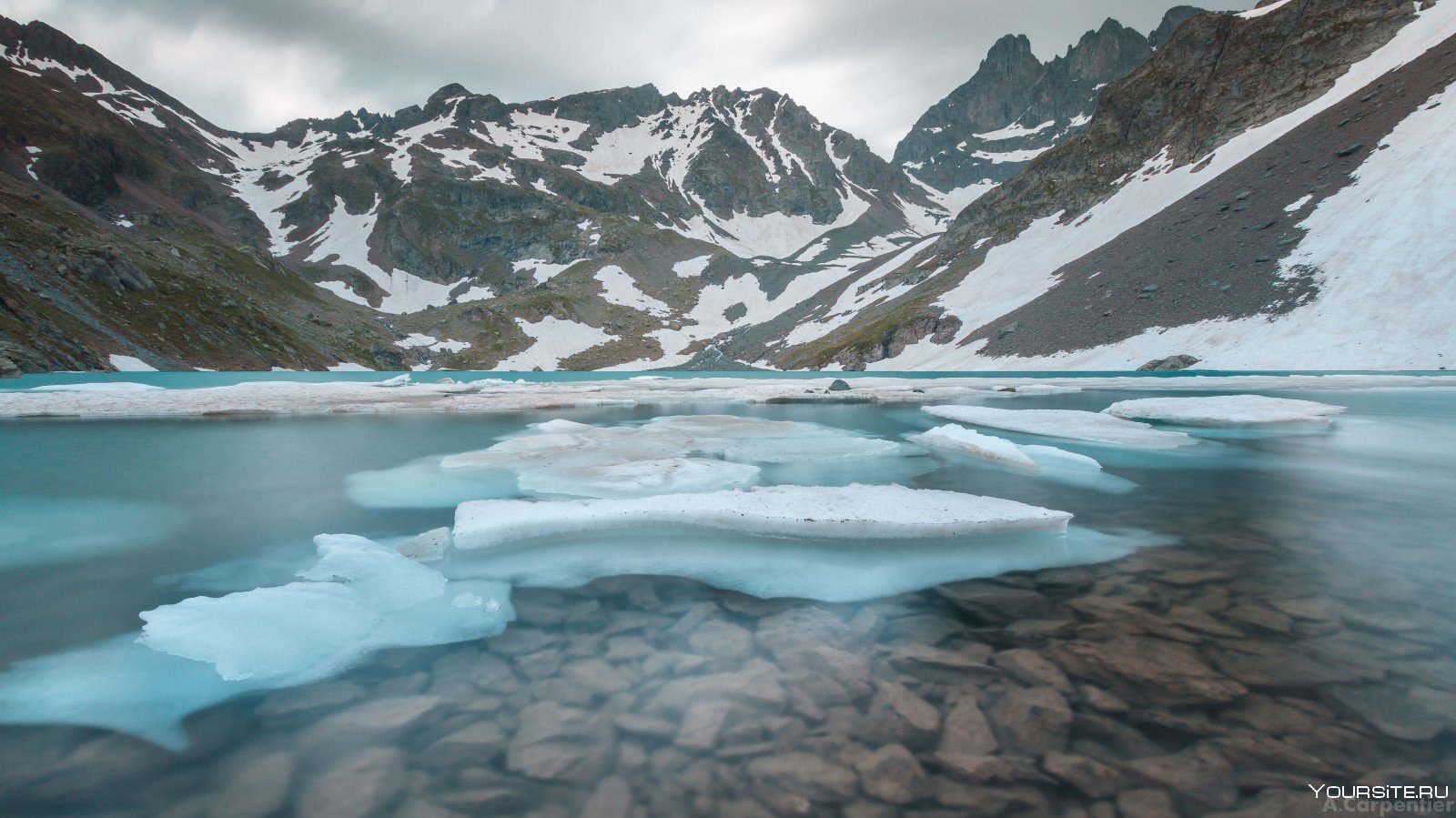 Заполярье ледниковые озера