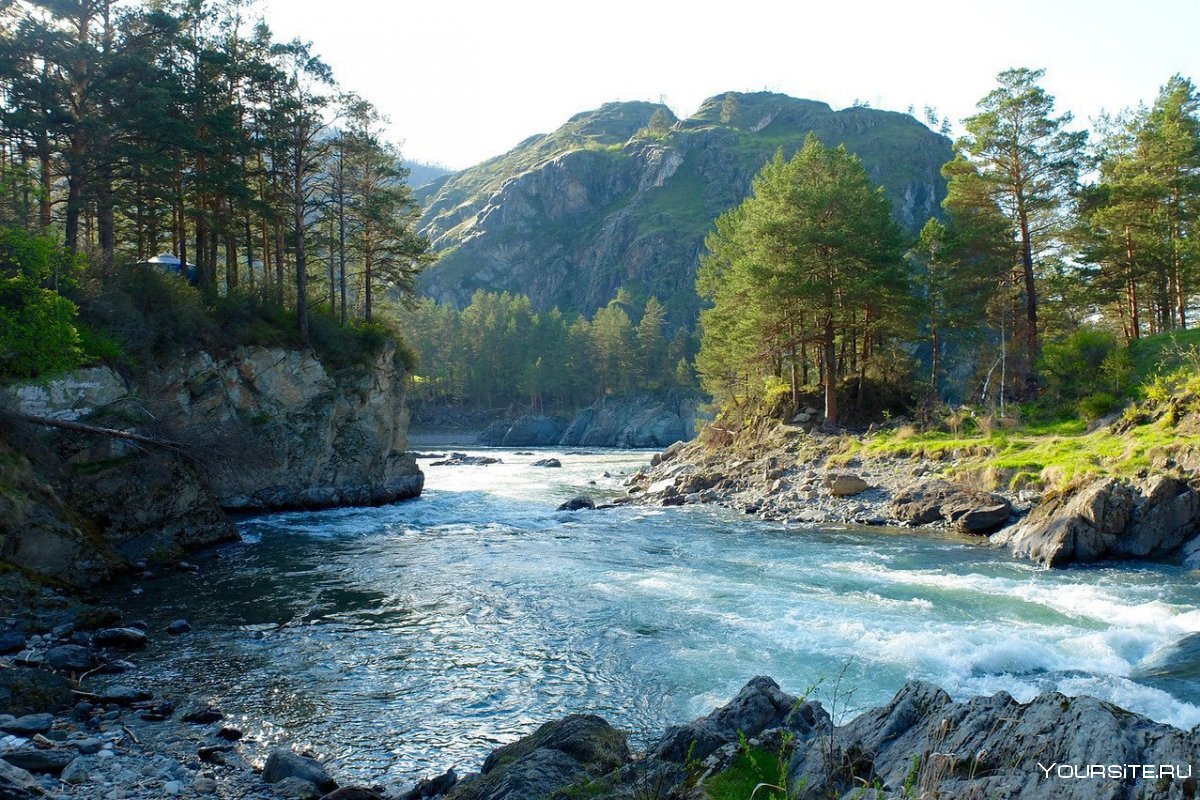Река Чемал, Алтай