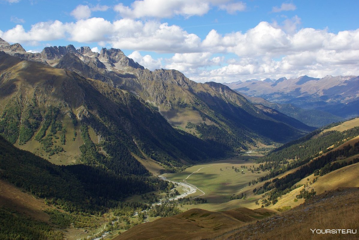 Долина Архыз Кавказ