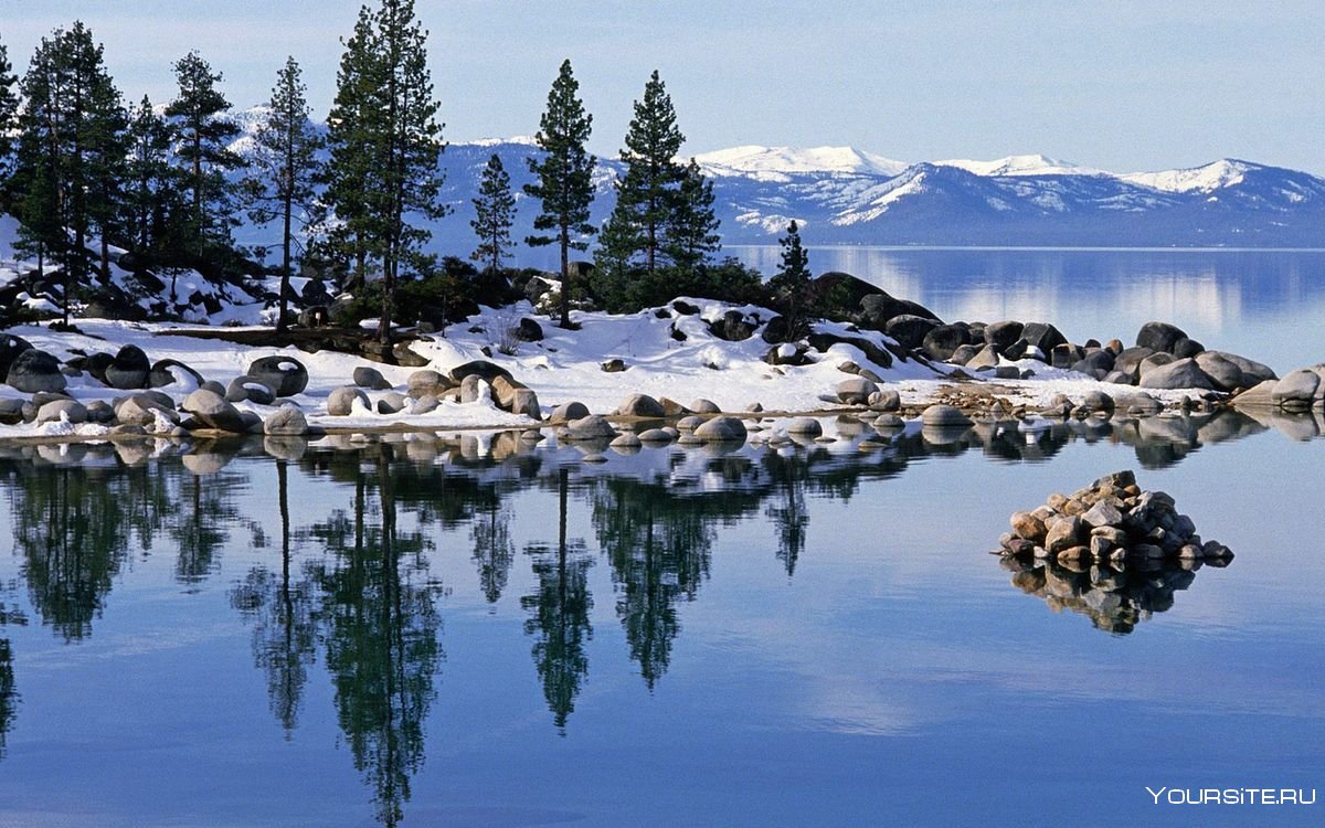 Норвегия зима