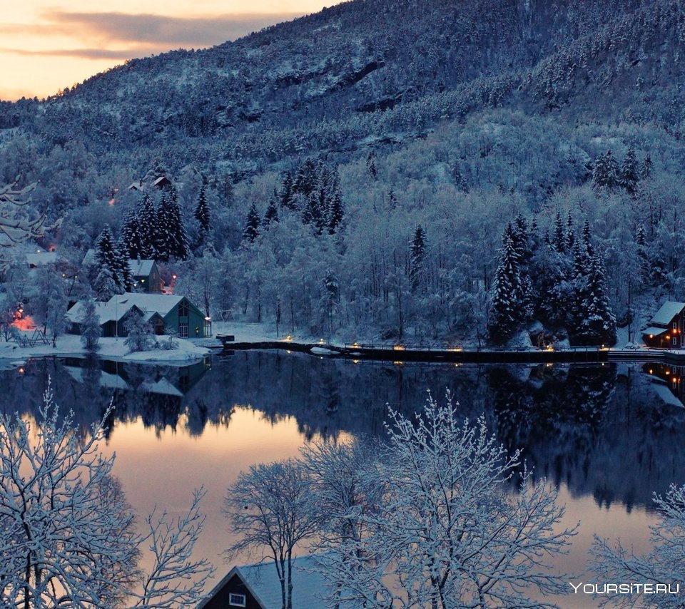 Зимняя Норвегия