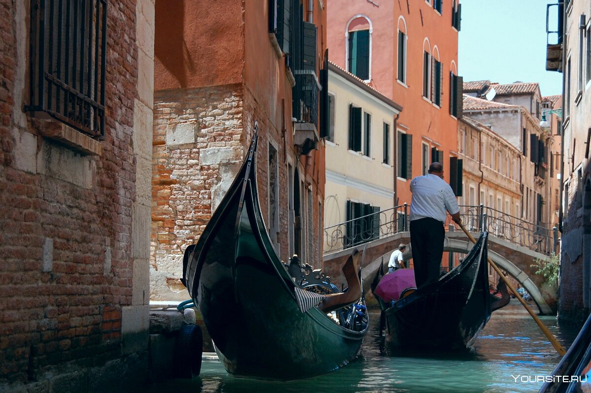 Венеция 4 гондолы