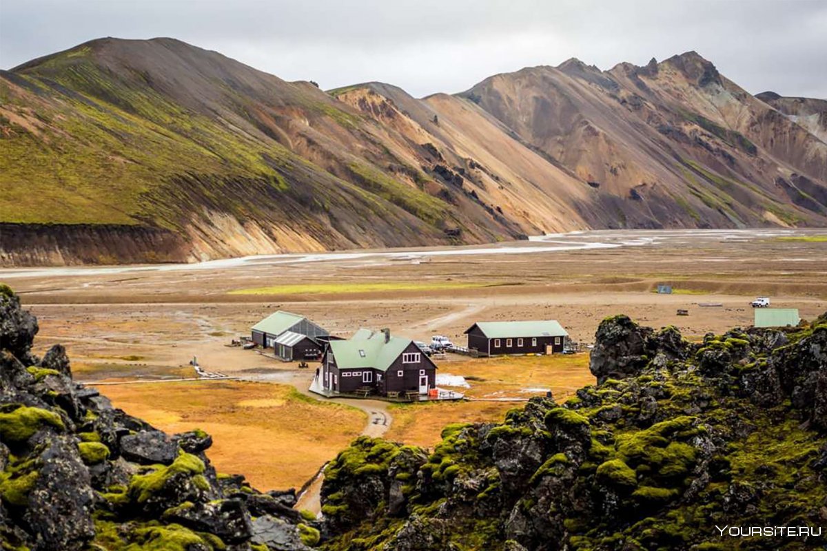 Ландманналаугар Исландия горячие источники