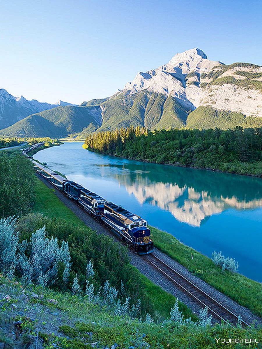 Rocky Mountains поезд