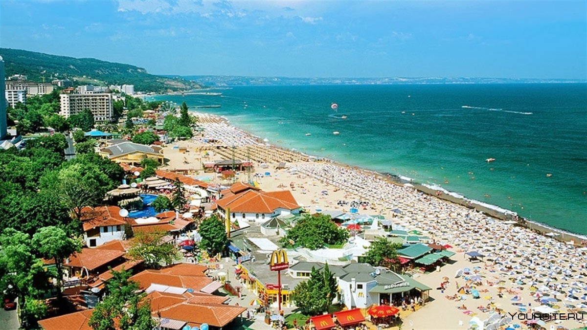Болгария золотые Пески город Варна