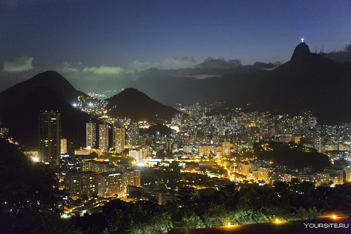 Ночной Рио де Жанейро