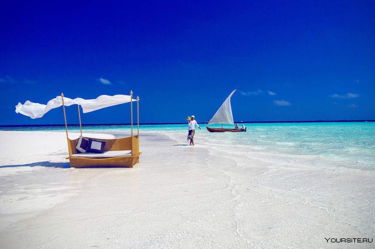 Sandbank Мальдивы