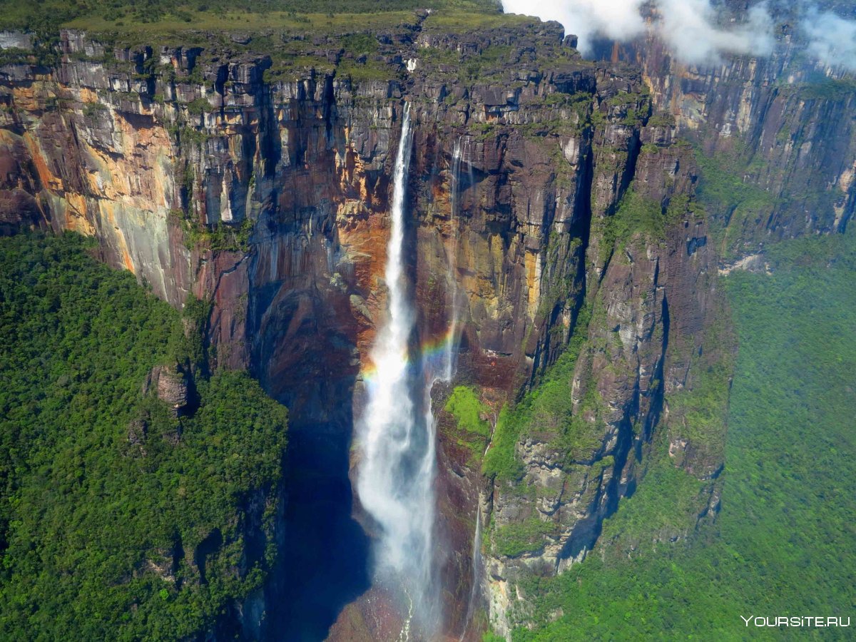 Южная Америка водопад Анхель