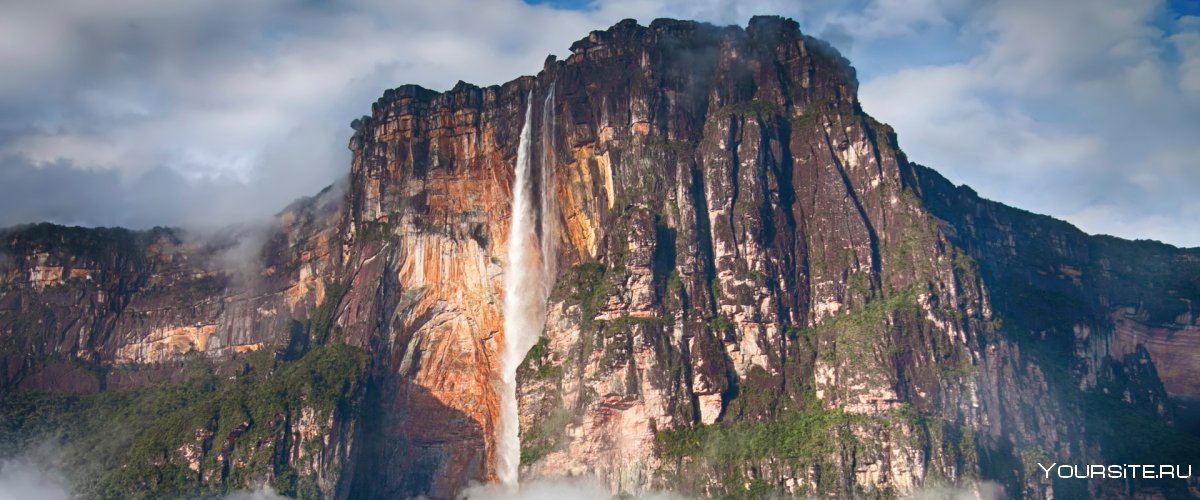 Фотошторы водопад Анхель