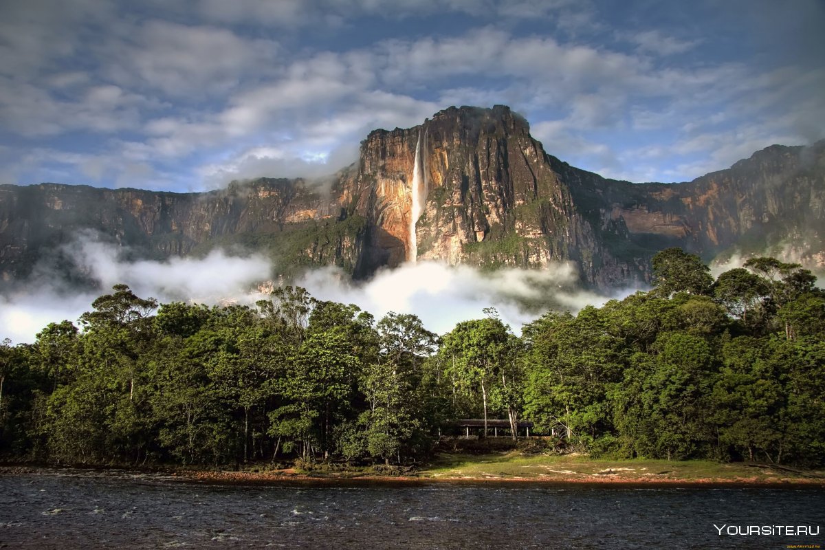 Тепуи. Национальный парк Канайма в Венесуэле