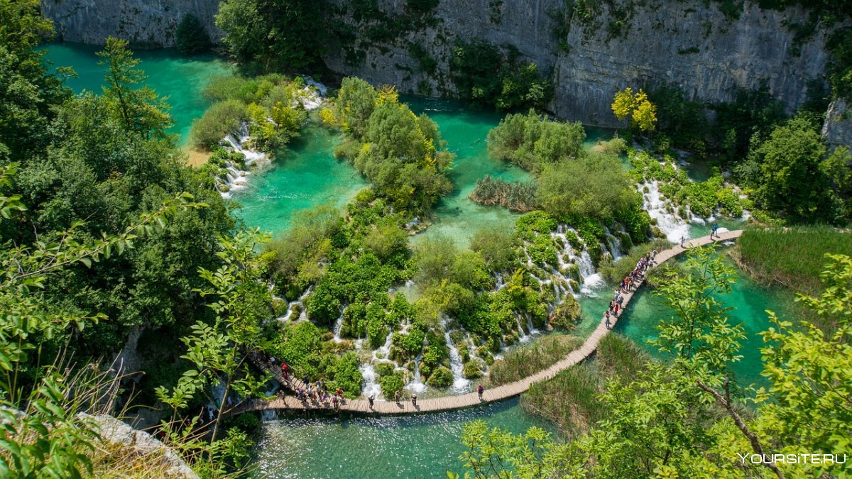 Plitvice Lakes National Park Хорватия