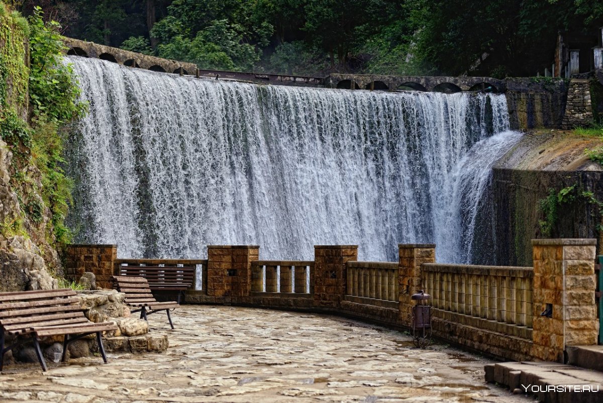Абхазия новый Афон достопримечательности водопад