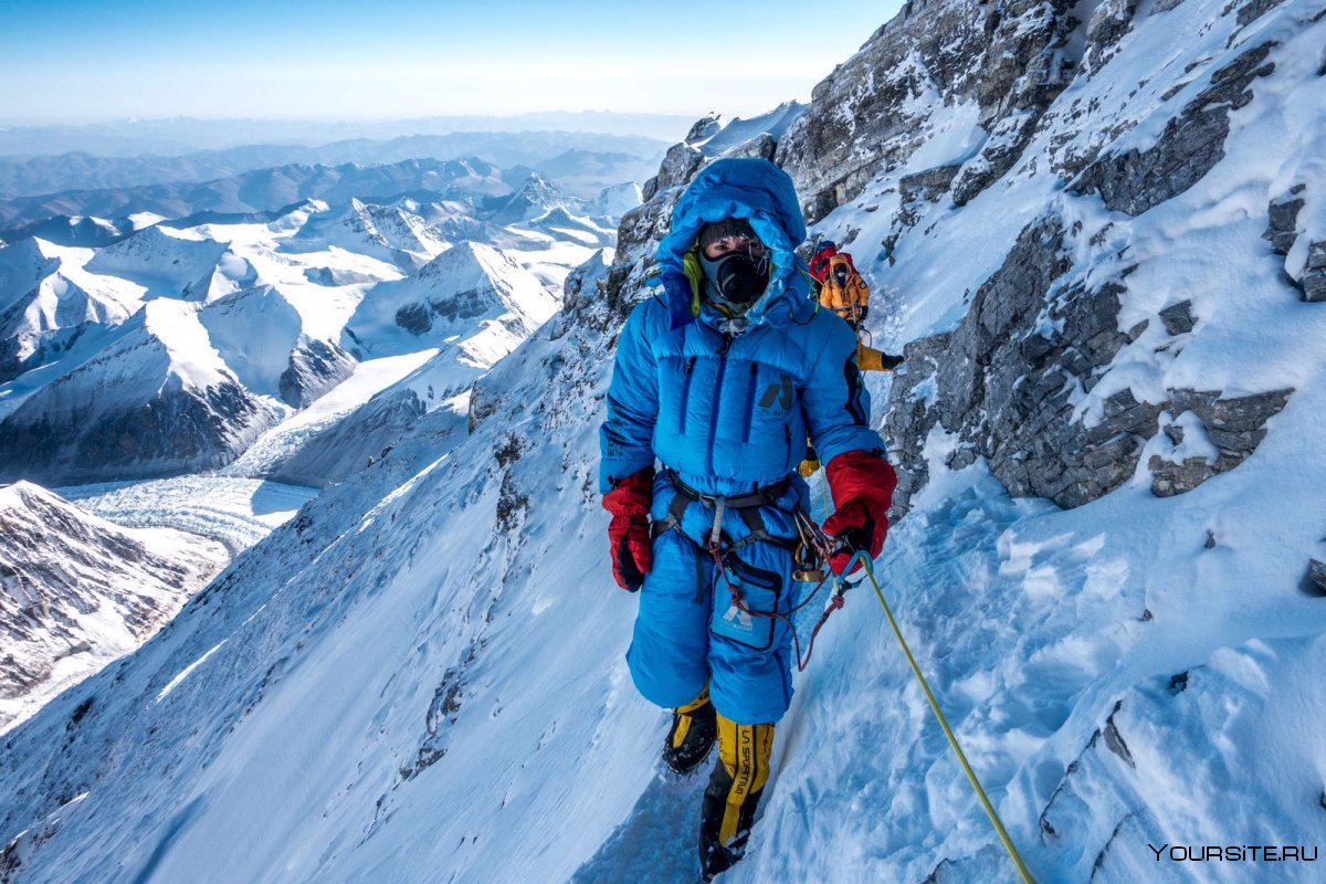 Гималаи Эверест восхождение