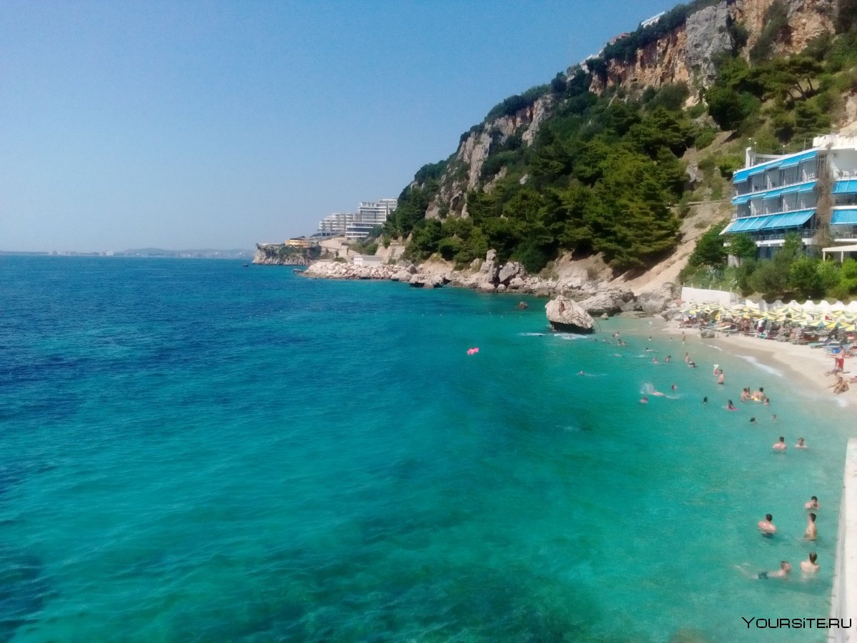 Пляж нимфа Албания