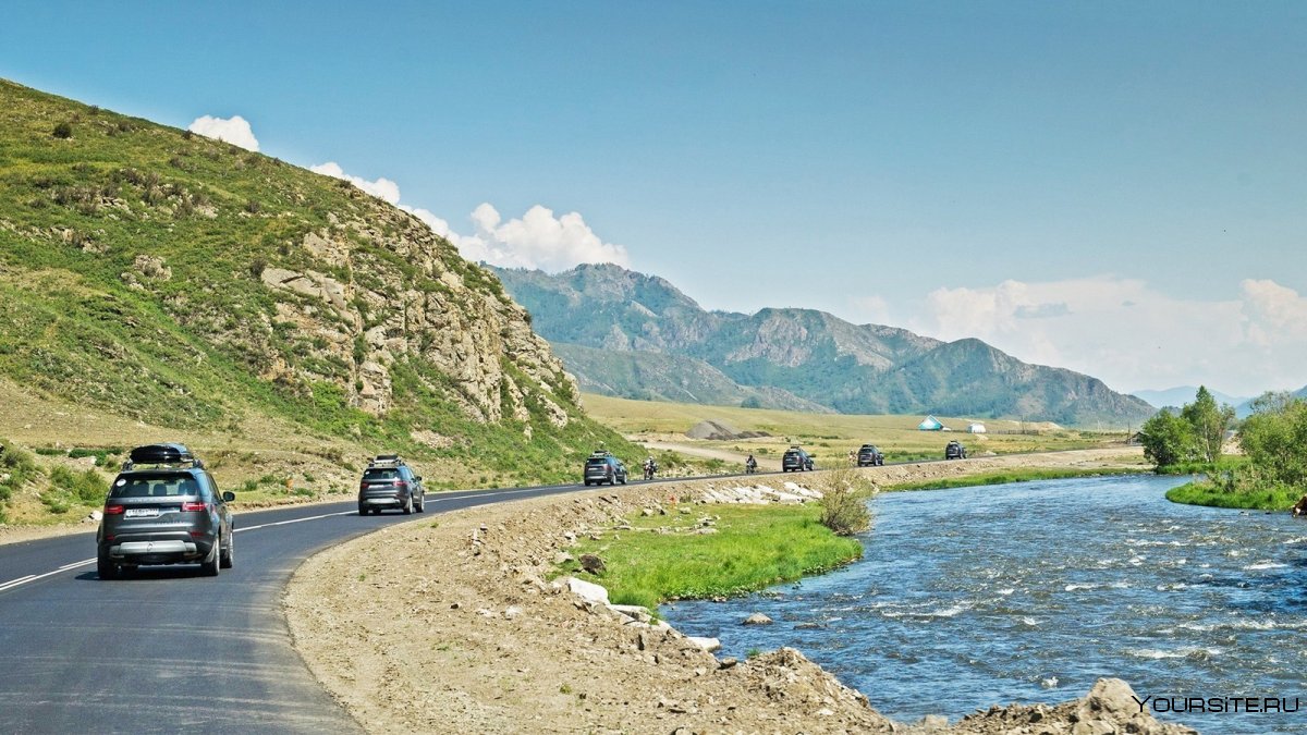 Чуйский тракт граница с Монголией