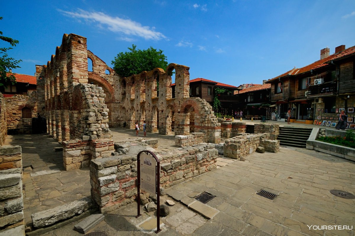 Болгария старый город Несебр