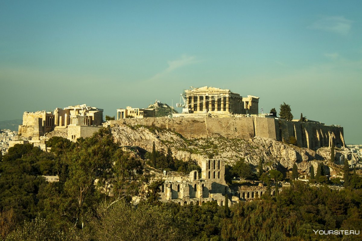 Акрополь Греция 1990