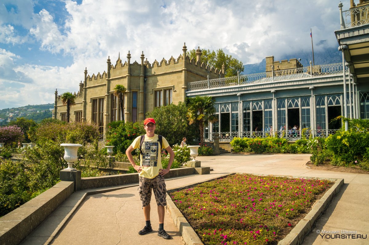 Парк Воронцовского дворца в Крыму