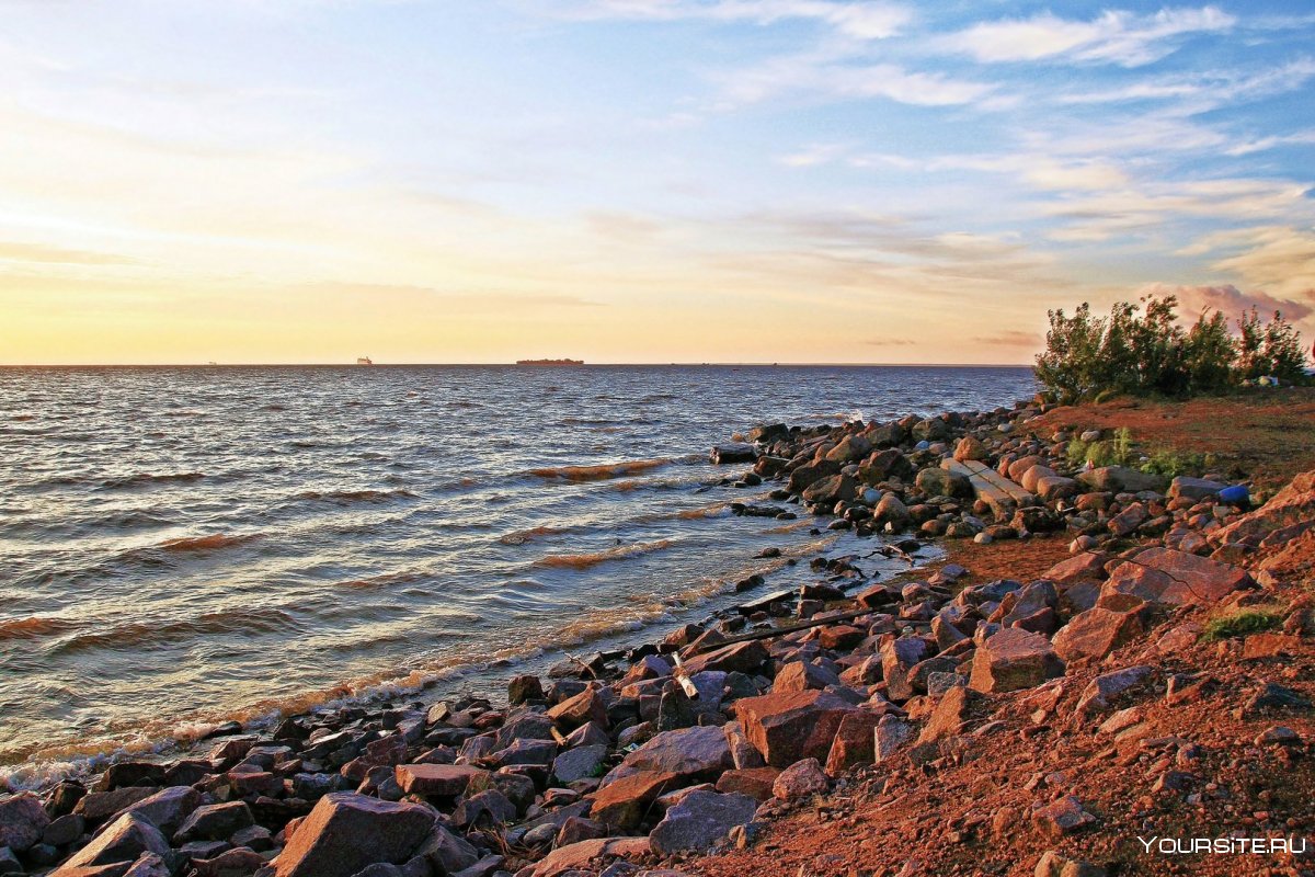 Финский залив в Санкт-Петербурге
