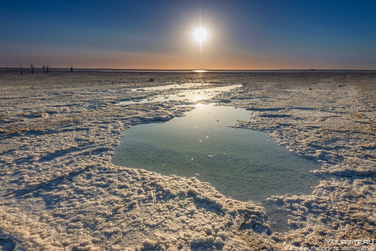 Озеро Баскунчак соль