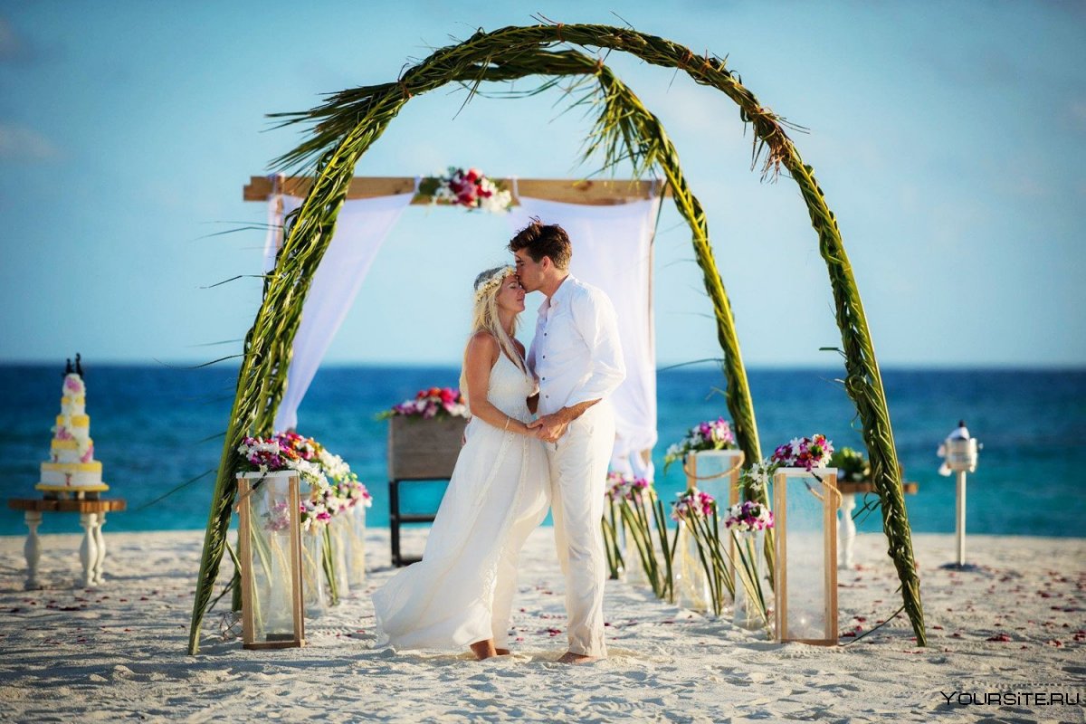 Свадебная церемония на островах