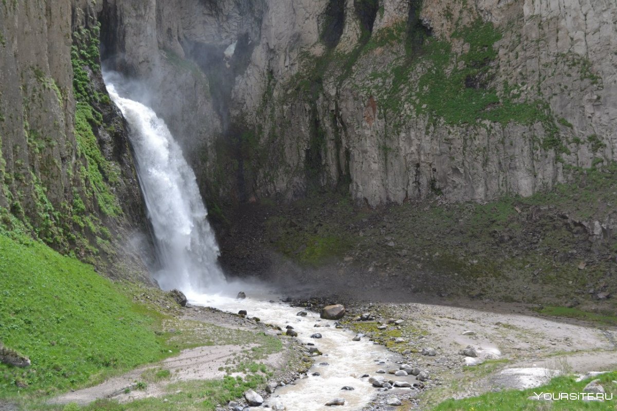 Водопад Султан Приэльбрусье