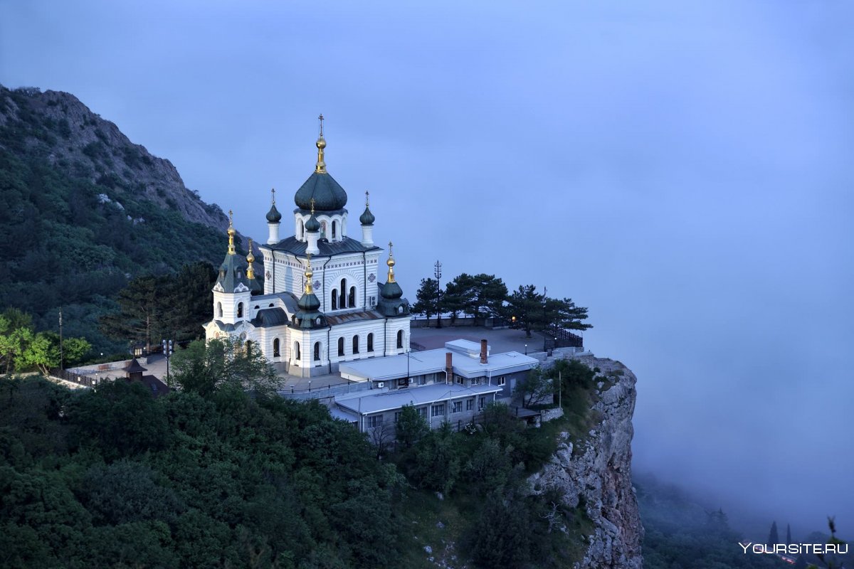 Крым Форос храм Воскресения Христова