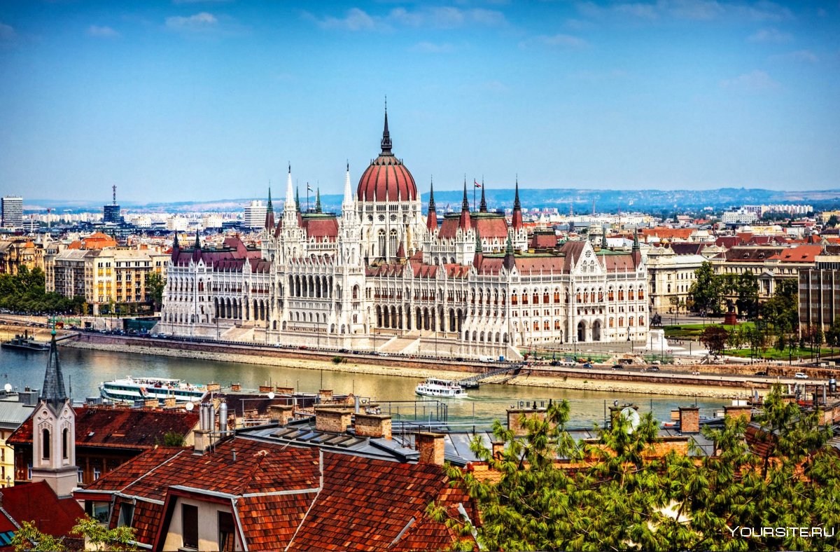 Будапешт вид на парламент