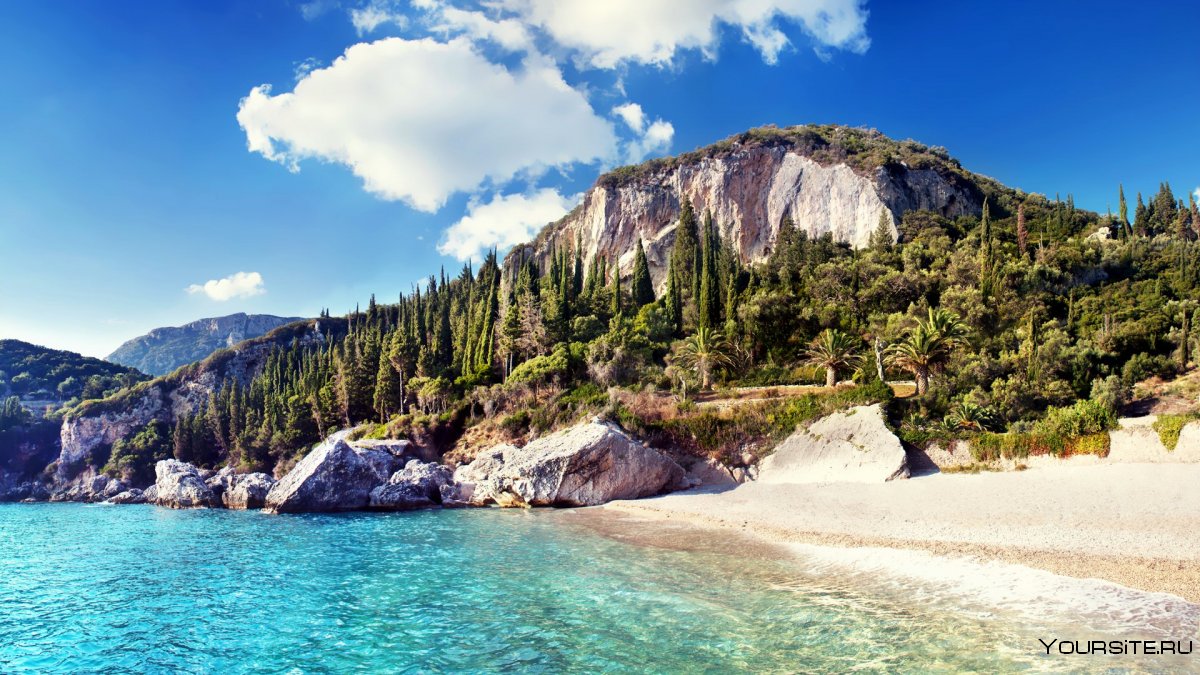 Райский остров видос Корфу
