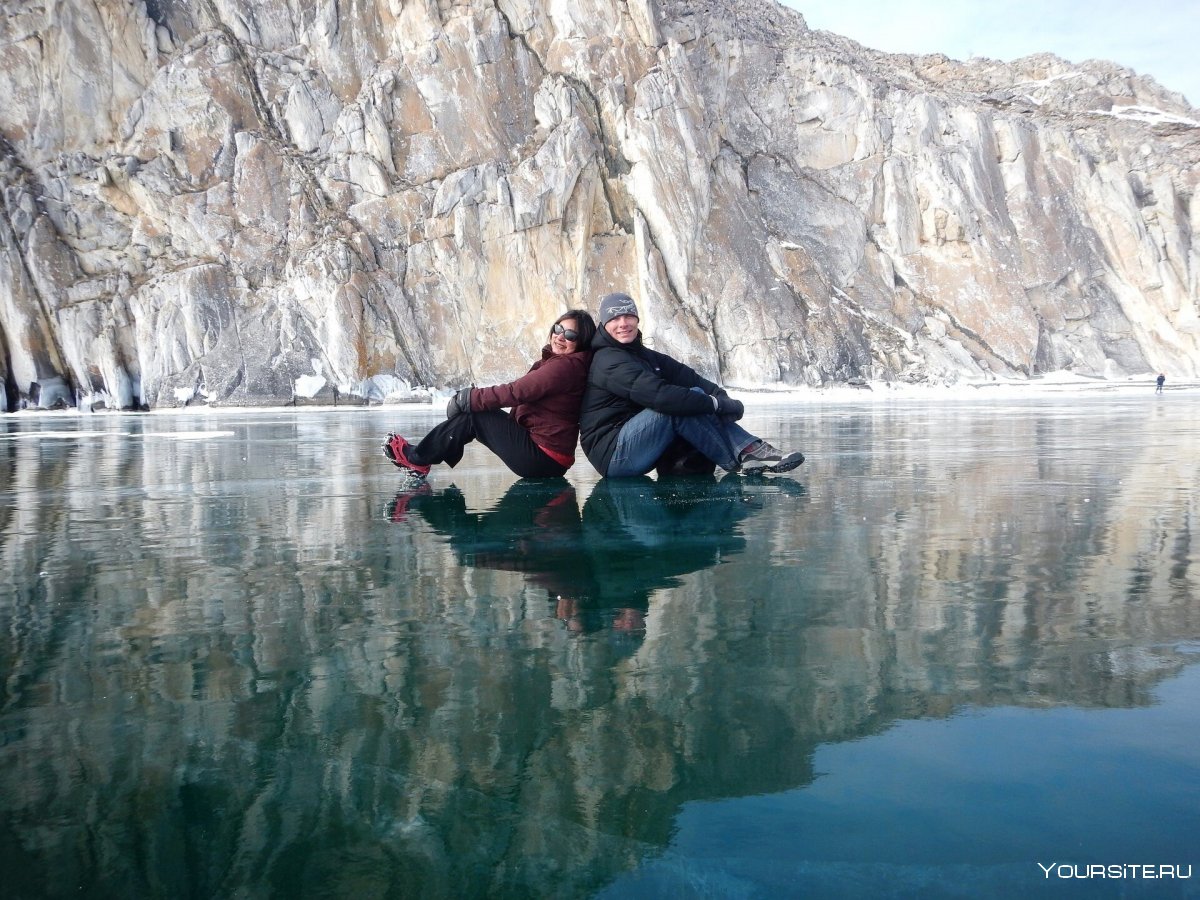 Туризм озеро Байкал зимой
