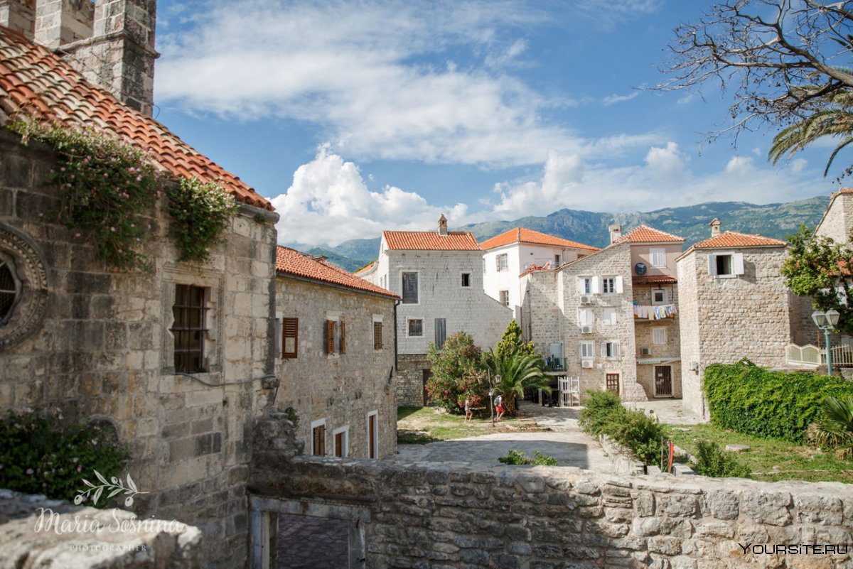 Черногория Будва старый город