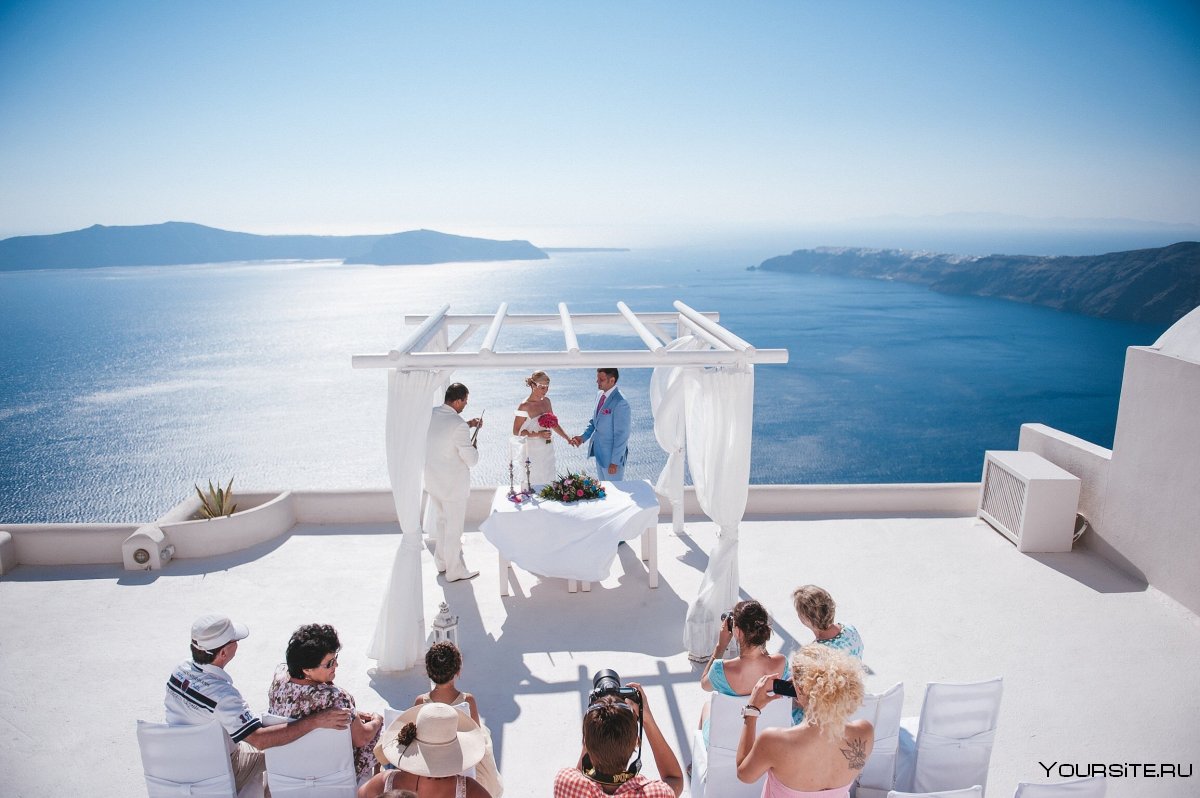 Свадьба на острове Санторини