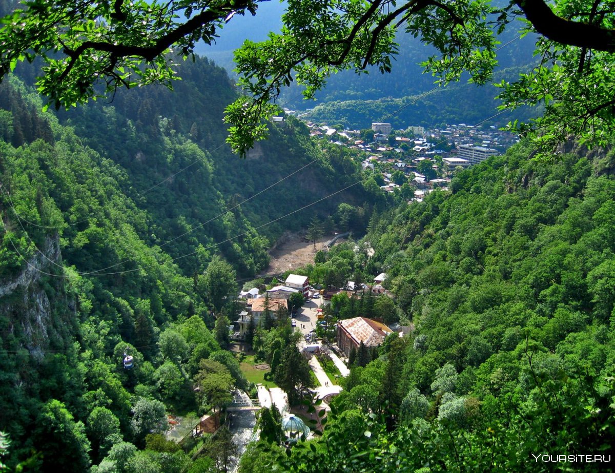 Грузия горы Боржоми