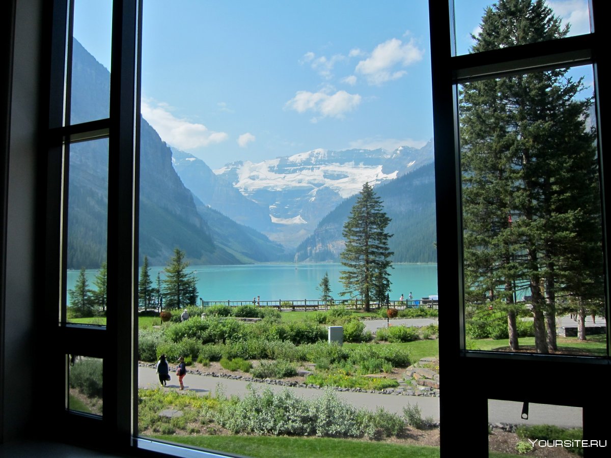 Канада вид из окна