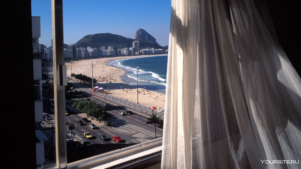 Рио де Жанейро вид из окна