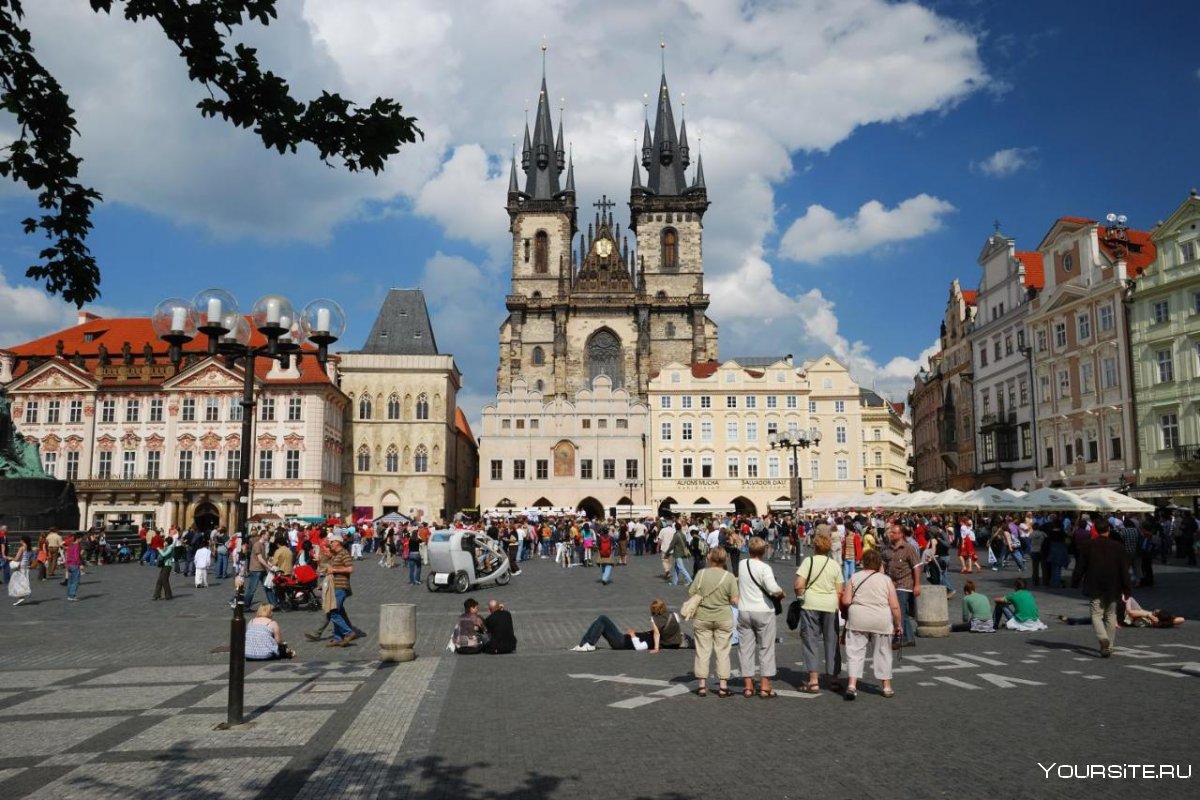 Прага Староместская площадь 2021