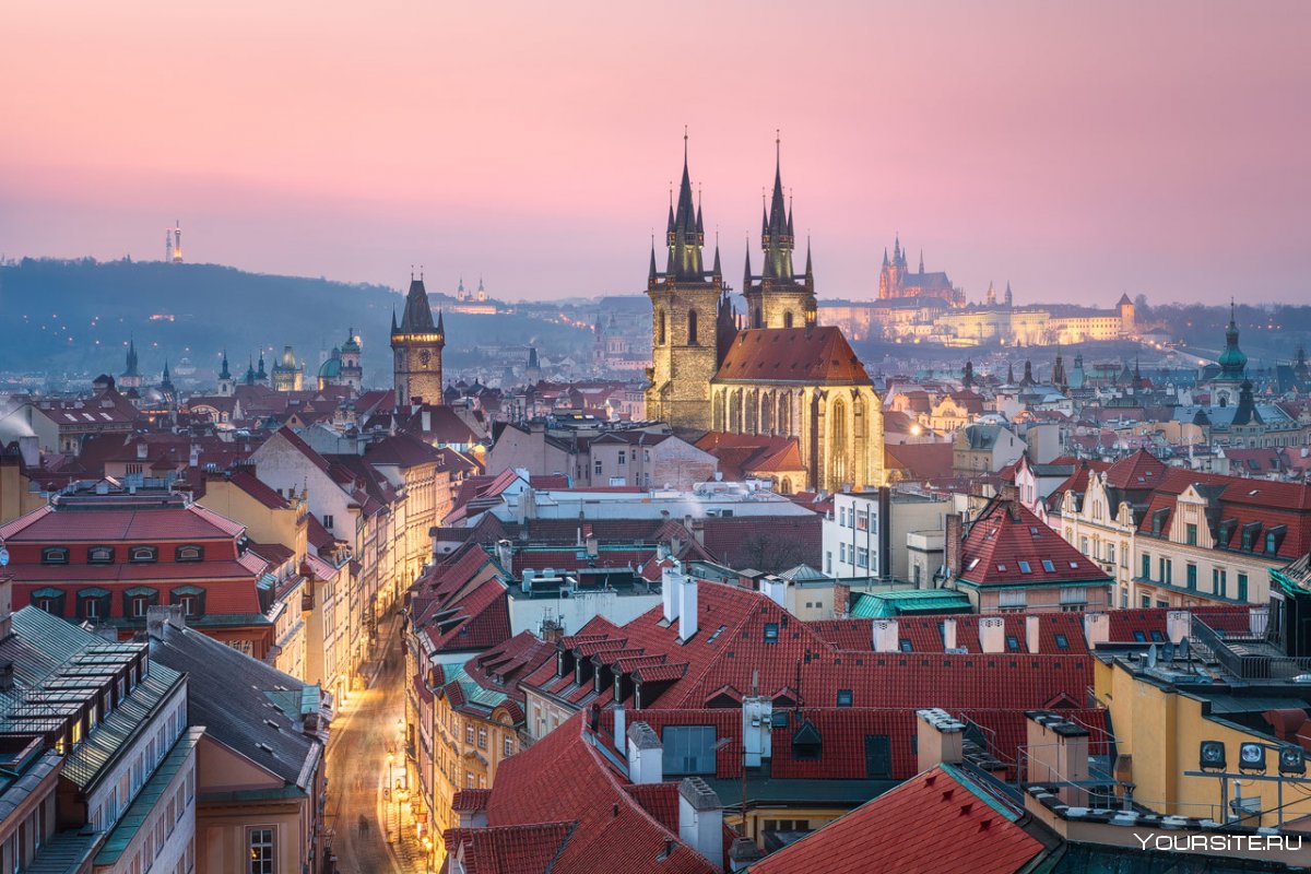 Европа Чехия Прага