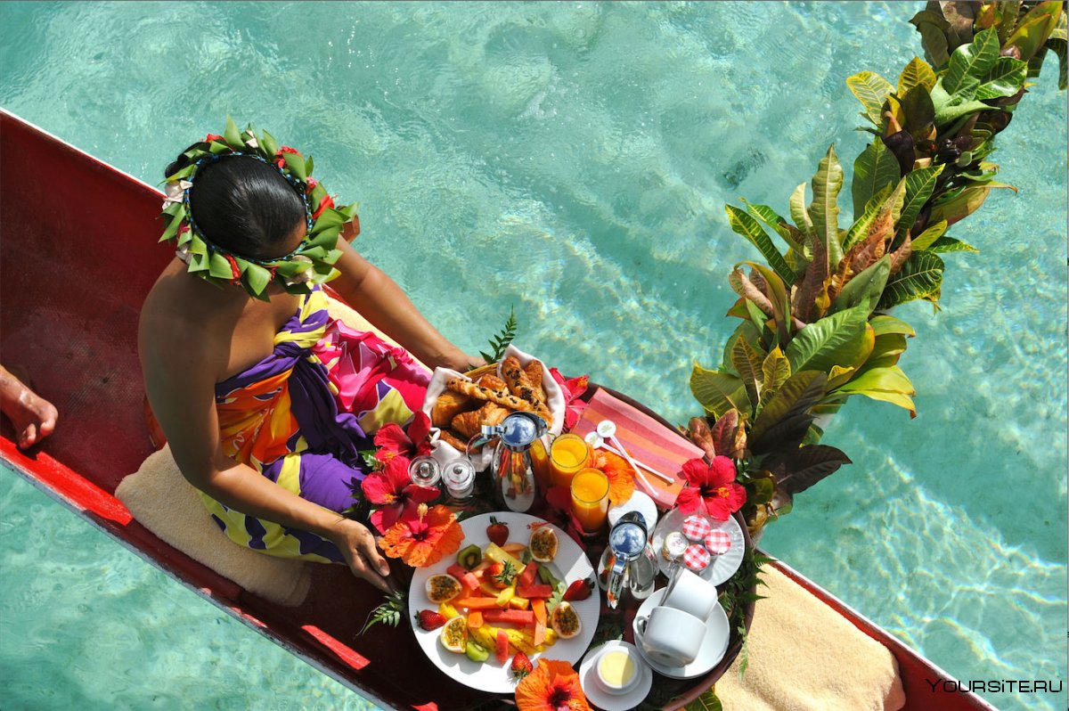 Французская Полинезия, остров Таити еда