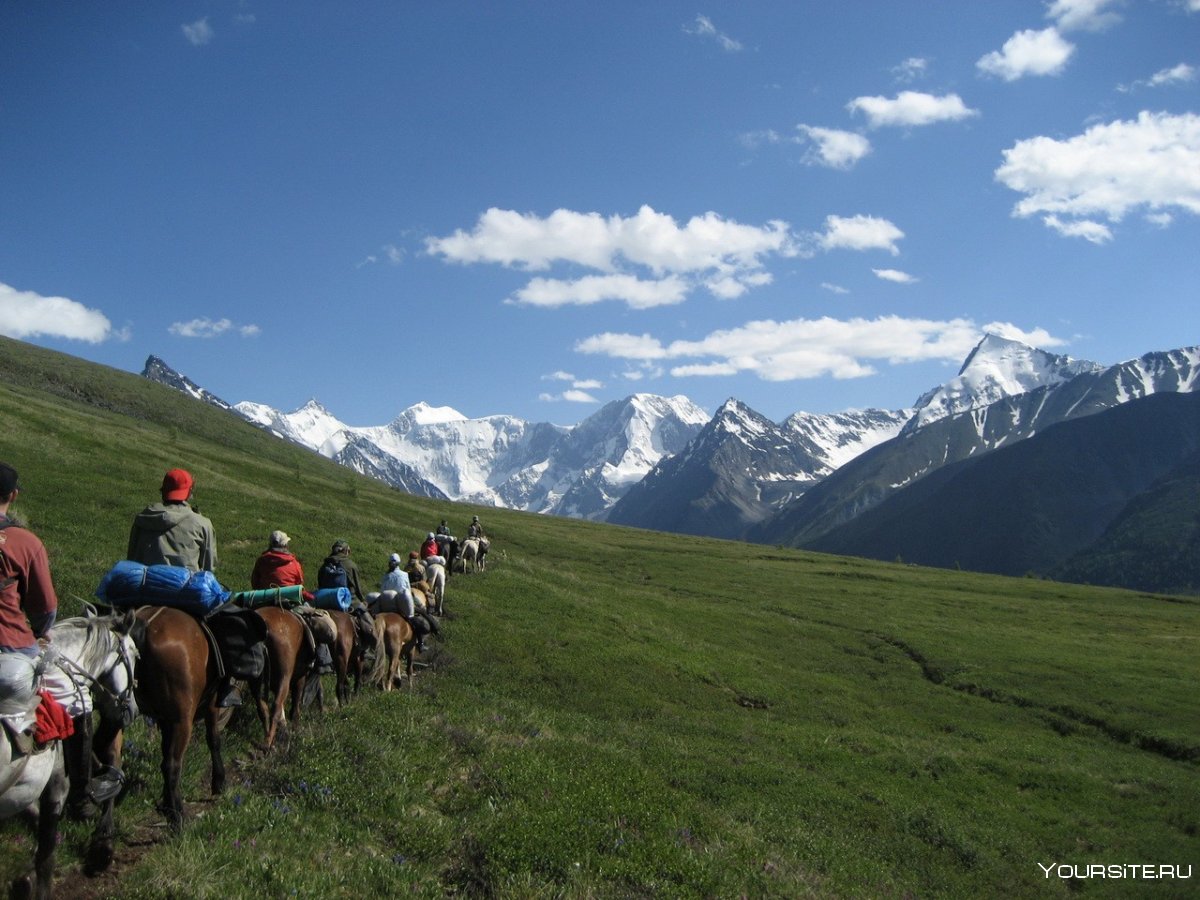 Туризм горный Алтай Белуха Кучерла