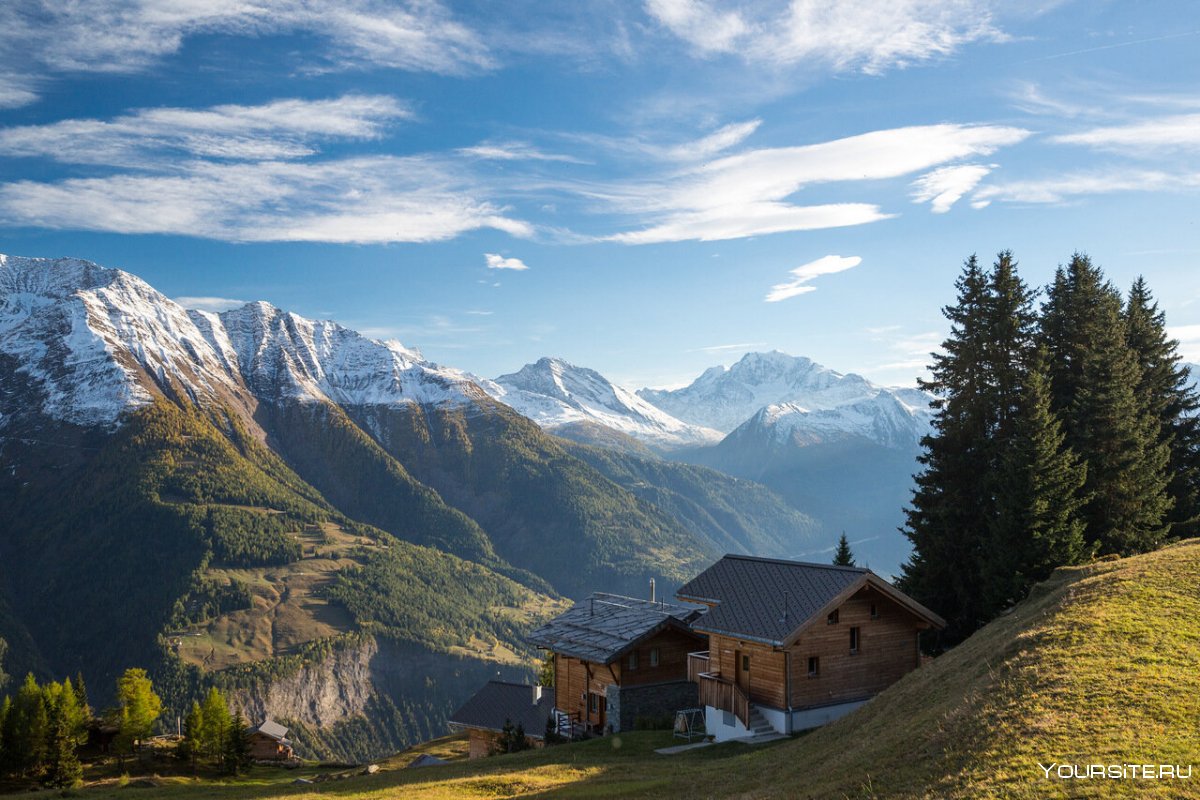 Апеннины горы Швейцарии