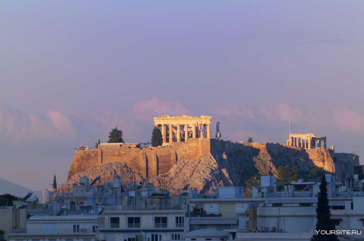Холм Акрополь в Афинах